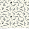 Fat Quarter End of Bolt - SALE Pirate Tales Sharks C9684 Cream - Riley Blake Designs - Pirates - Quilting Cotton Fabric