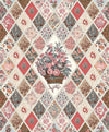 Jane Austen at Home Diamond Panel P10021 - Riley Blake - Reproductions Quilt DIGITALLY PRINTED - Cotton Fabric - Licensed Product