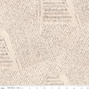 2 yard 34" End of Bolt - SALE Jane Austen at Home Accomplished Woman 108" WIDEBACK- WB10020 - Riley Blake Cotton Fabric - Licensed Product