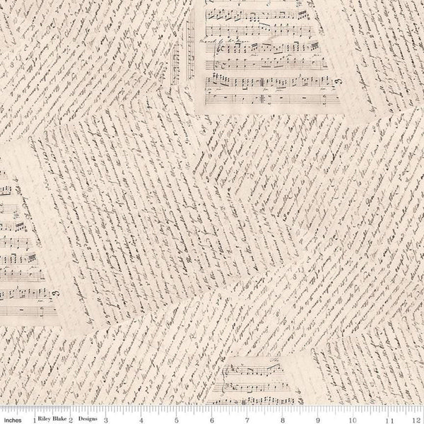 2 yard 26" End of Bolt - Jane Austen at Home Accomplished Woman WB10020 - Riley Blake - 107/108" - Quilting Cotton - Licensed Product