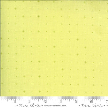 Fat Quarter End of Bolt - SALE Apricot & Ash Dotty Plus 29106 Light Lime - Moda Fabrics - Geometric Green - Quilting Cotton Fabric