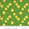 CLEARANCE Fat Quarter End of Bolt - Solana Stalks 48683 Sprout - Moda Fabrics - Flowers Leaves Vines Green - Quilting Cotton Fabric