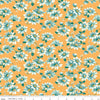 SALE Flea Market Floral Daisy Yellow Gold Flower Fabric - C10213 - Lori Holt Riley Blake Quilting Cotton Fabric