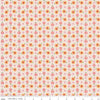 14" End of Bolt - SALE Flea Market Apron C10225 Latte - Riley Blake Designs - Floral Flowers Pink - Lori Holt  - Quilting Cotton Fabric