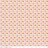 15" End of Bolt - SALE Flea Market Apron C10225 Latte - Riley Blake Designs - Floral Flowers Pink - Lori Holt  - Quilting Cotton Fabric