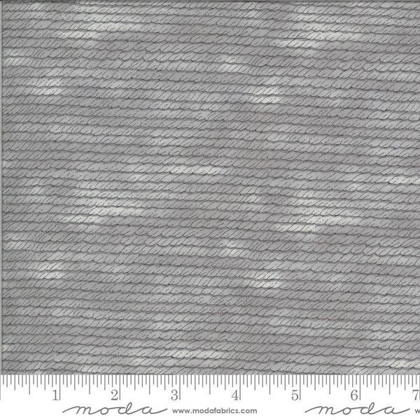 Fat Quarter End of Bolt - CLEARANCE Bee Grateful Bee Skep Woven 19967 Dove Grey - Moda - Straw Basket Gray - Quilting Cotton Fabric