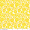 Fat Quarter End of Bolt - DEAL Grove Slices C10141 Lemonade - Riley Blake Designs - Citrus Fruit Circles Yellow - Quilting Cotton Fabric