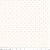 Bee Cross Stitch on Cloud C747 Tea Rose - Riley Blake Designs -  Pink Xs on Off-White Geometric - Lori Holt - Quilting Cotton Fabric
