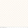 27" End of Bolt - Bee Cross Stitch on Cloud C747 Plum - Riley Blake -  Purple Xs on Off-White Geometric - Lori Holt - Quilting Cotton Fabric