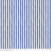 27" End of Bolt - Crayola Stripe C685 Midnight Blue - Riley Blake Designs - Drawn Stripes Blue - Quilting Cotton Fabric - Licensed Product