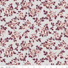 Fat Quarter End of Bolt - Exquisite Flowers C10702 Gray - Riley Blake Designs - Floral Roses - Quilting Cotton