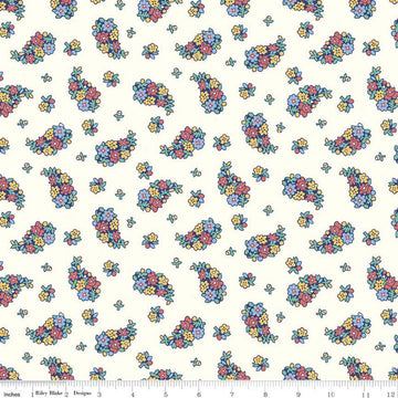Fat Quarter End of Bolt CLEARANCE The Carnaby Collection Bohemian Brights Portobello Paisley D 04775942 Riley Blake Liberty Quilting Cotton