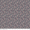 Exquisite Vines C10704 Charcoal - Riley Blake Designs - Floral Flowers Roses Leaves Gray - Quilting Cotton Fabric