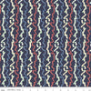 Fat Quarter End of Bolt - The Merry & Bright Collection All Wrapped Up B 04775933 - Riley Blake - Christmas - Liberty-Quilting Cotton Fabric