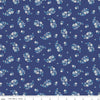18" End of Bolt - SALE The Carnaby Collection Retro Indigo Portobello Paisley B 04775942 Riley Blake Floral Liberty Fabrics Quilting Cotton