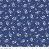 18" End of Bolt - SALE The Carnaby Collection Retro Indigo Portobello Paisley B 04775942 Riley Blake Floral Liberty Fabrics Quilting Cotton