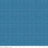 SALE Texture C610 Blue - Riley Blake Designs - Sketched Tone-on-Tone Irregular Grid - Quilting Cotton Fabric