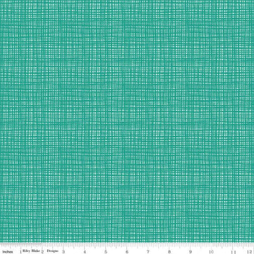 CLEARANCE Texture C610 Rainforest - Riley Blake Designs - Sketched Tone-on-Tone Irregular Grid Green - Quilting Cotton Fabric