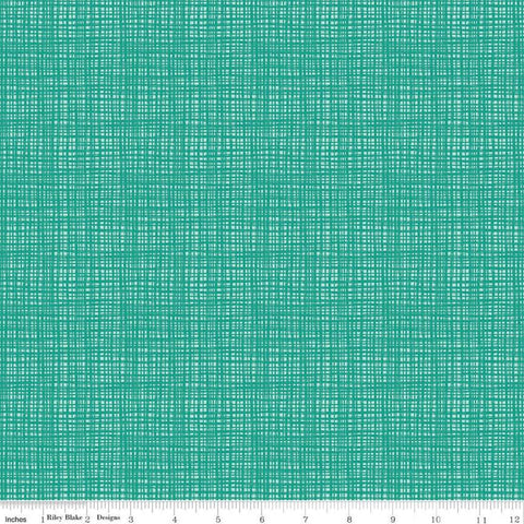 SALE Texture C610 Rainforest by Riley Blake Designs - Sketched Tone-on-Tone Irregular Grid Green - Quilting Cotton Fabric