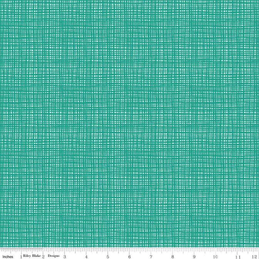 Texture C610 Rainforest by Riley Blake Designs - Sketched Tone-on-Tone Irregular Grid Green - Quilting Cotton Fabric