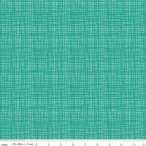 SALE Texture C610 Rainforest by Riley Blake Designs - Sketched Tone-on-Tone Irregular Grid Green - Quilting Cotton Fabric