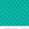 34" End of Bolt - SALE Jungle Paradise Sunny Day Dot 20789 Peacock - Moda Fabrics - Dots Suns Turquoise - Quilting Cotton Fabric