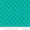 34" End of Bolt - SALE Jungle Paradise Sunny Day Dot 20789 Peacock - Moda Fabrics - Dots Suns Turquoise - Quilting Cotton Fabric
