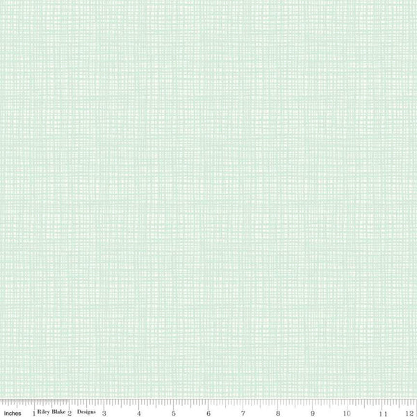 SALE Texture C610 Pistachio by Riley Blake Designs - Sketched Tone-on-Tone Irregular Grid Green - Quilting Cotton Fabric