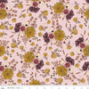 17" End of Bolt - DEAL Sonnet Dusk Main C11290 Pink - Riley Blake Designs - Floral Flowers - Quilting Cotton Fabric