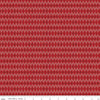 11" End of Bolt - CLEARANCE Into the Woods Line Dot C11395 Red - Riley Blake Designs - Geometric Lines Dots - Quilting Cotton Fabric