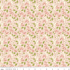 Fat Quarter End of Bolt - SALE Adel in Spring Leaves C11421 Pink - Riley Blake Designs - Leaf Sprigs - Quilting Cotton Fabric