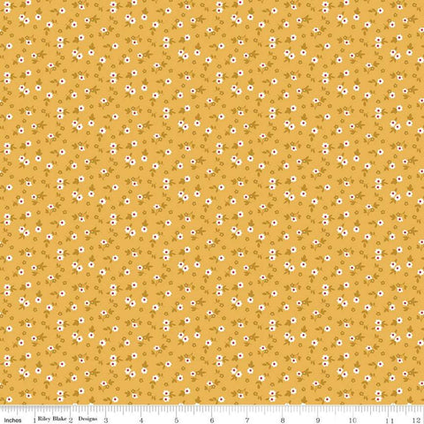 Cook Book Blossom C11763 Daisy - Riley Blake Designs - Lori Holt - Floral Flowers - Quilting Cotton Fabric
