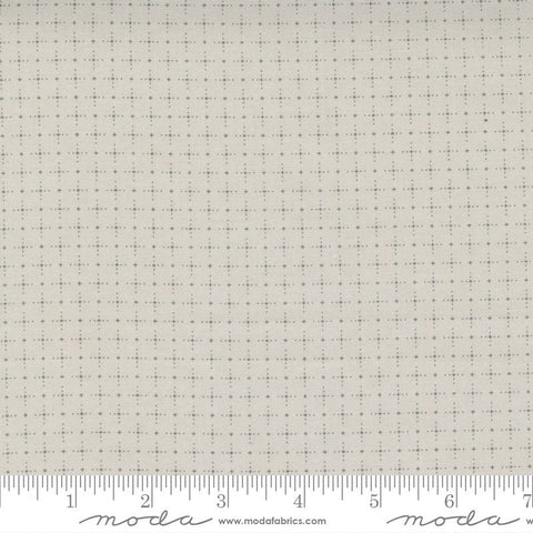 33" End of Bolt - SALE Beautiful Day Star Gazing 29136 Stone - Moda Fabrics - Geometric Grid Grey Gray - Quilting Cotton Fabric