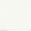 Cook Book Cherry Turnover C11761 Cloud - Riley Blake - Lori Holt - Cherries Crosses Grid Off White  Quilting Cotton Fabric