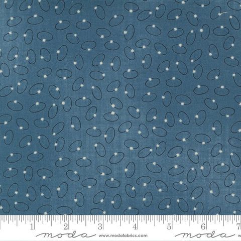 SALE Astra Comet 16925 Armstrong - Moda Fabrics - Outer Space Orbits Blue - Quilting Cotton Fabric