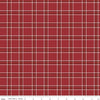 SALE American Dream Plaid C11935 Red - Riley Blake Designs - Independence Day Patriotic - Quilting Cotton Fabric