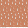 Fat Quarter End of Bolt - DEAL The Waterhole Meerkat C11843 Rust - Riley Blake Designs - Meerkats Africa Savanna - Quilting Cotton Fabric