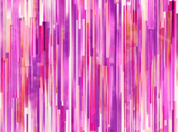 Fat Quarter End of Bolt - CLEARANCE Gradients Parfait Neon Streaks 33647 Passion - Moda Fabrics - Stripe Striped - Quilting Cotton Fabric