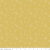 Fat Quarter End of Bolt - Daybreak Seeds C11626 Daisy - Riley Blake Designs - Floral Flowers - Quilting Cotton Fabric