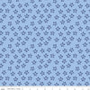 Fat Quarter End of Bolt - SALE Red White & Bang! Wonky Stars C11523 Blue - Riley Blake Patriotic Independence Star - Quilting Cotton Fabric