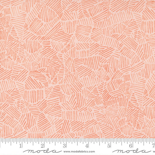 33" End of Bolt - SALE Meander Field 24583 Blush - Moda Fabrics - Texture  - Quilting Cotton Fabric