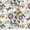 18" End of Bolt Piece CLEARANCE Nature's Window Photos CD11861 Forest Riley Blake Designs DIGITALLY PRINTED Animals Wildlife Quilting Cotton