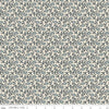 30" End of Bolt Piece - SALE Buttermilk Homestead Vines C11657 Stone - Riley Blake Designs - Floral Flowers Leaves - Quilting Cotton Fabric