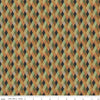 DEAL Halloween Whimsy Diamonds C11828 Multi - Riley Blake Designs - Geometric Argyle - Quilting Cotton Fabric