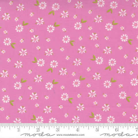 18" End of Bolt - SALE Seashore Drive Blossom 37622 Sweet Pea - Moda Fabrics - Floral Flowers - Quilting Cotton Fabric