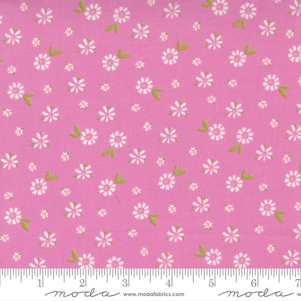 SALE Seashore Drive Blossom 37622 Sweet Pea - Moda Fabrics - Floral Flowers - Quilting Cotton Fabric