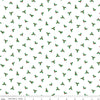 Christmas Joys Holly C12254 White - Riley Blake Designs - Holly Berries - Quilting Cotton Fabric