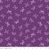 Fat Quarter End of Bolt - CLEARANCE Sweet Picnic Kaleidoscope C12094 Berry - Riley Blake - Butterflies Blush Dots - Quilting Cotton Fabric