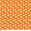 19" End of Bolt - SALE Awesome Autumn Pumpkins C12171 Orange - Riley Blake Designs - Fall Pumpkin - Quilting Cotton Fabric