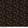 18" End of Bolt - SALE Adel in Winter Pine C12263 Mocha - Riley Blake Designs - Christmas Sprigs Needles Berries - Quilting Cotton Fabric
